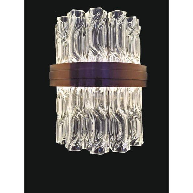 Collection Eris Chandelier in Metal and Glass by Jago For Sale - Image 6 of 7
