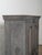 Mid 20th Century Vintage Gray Wooden Double-Door Cabinet For Sale - Image 5 of 6