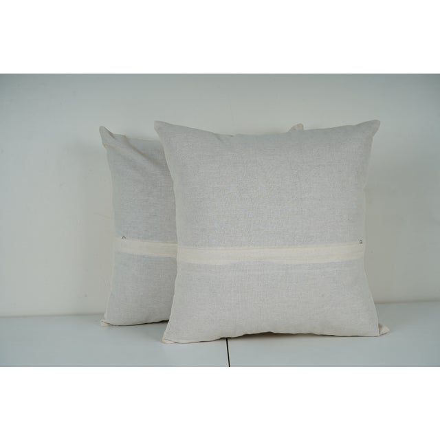 Embroidered Suzani Turtle Pillow Cover - A Pair For Sale In New York - Image 6 of 6