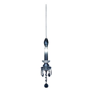 Spectrum Modular Pendant Light in Polished Chrome and Cut Glass by Aggiolight For Sale
