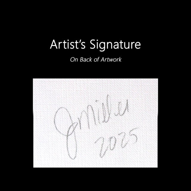 Landscape Study 259 - Atmospheric Skyscape Acrylic Original Artwork by Jodi Miller For Sale In Los Angeles - Image 6 of 6