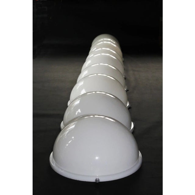 White Acrylic Ceiling Or Wall Lamp from Raak, 1970s For Sale - Image 6 of 14
