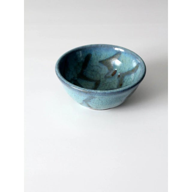 Ceramic Vintage Studio Pottery Bowl For Sale - Image 7 of 11
