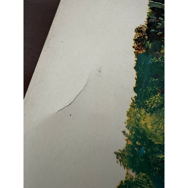 Green 1970s Norman Rockwell “Dead Cat” Tom Sawyer Suite 7/200 Limited Edition Collotype, Unframed For Sale - Image 8 of 9