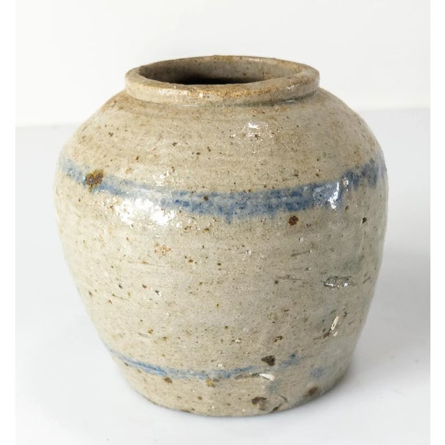 19th Century Rustic Chinese Chinoiserie Ginger Jar For Sale - Image 9 of 9