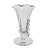 Transparent Heisey Lariat Orchid Etched Footed Elegant Glass Vase 7" For Sale - Image 8 of 9