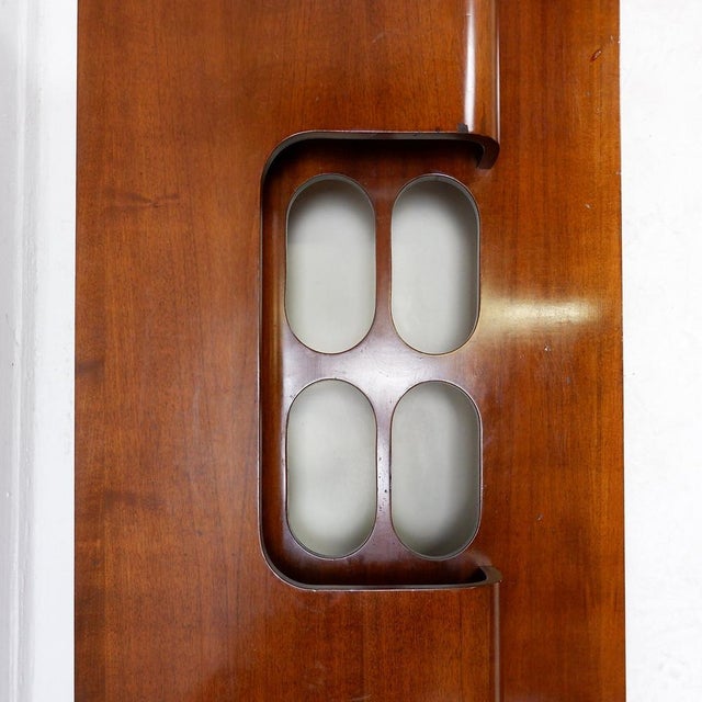 Wood Italian Coffee Bar Table, 1970s For Sale - Image 7 of 16