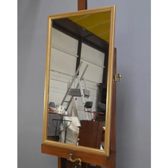 Gilded Wood Mirror by Maison Texier For Sale - Image 3 of 14