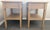 Wood Pair of Noir Oxford 1 Drawer Side Tables in Weathered Finish For Sale - Image 7 of 12