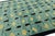 Azure Rain Modern Abstract Teal & Gold Moroccan Style Wool Rug 10x14 For Sale In New York - Image 6 of 12