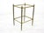 Metal Brass Side Table, 1960s For Sale - Image 7 of 12
