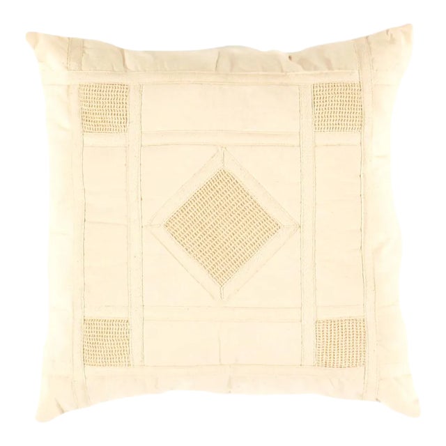 Beige Color Pure Cotton Pillow Cover For Sale