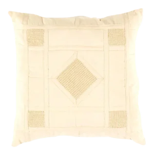 Beige Color Pure Cotton Pillow Cover