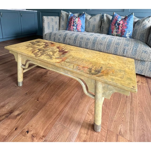 1960s Mid-Century Modern Japanese Lacquered Coffee Table | Chairish