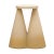 Beige Isola Honey Ceramic Side Table from Portego For Sale - Image 8 of 8