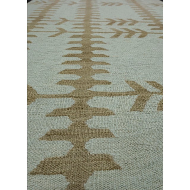 Early 21st Century Turkish Kilim Oriental Handmade Flatweave 3' x 4'9" #18163 For Sale - Image 5 of 8