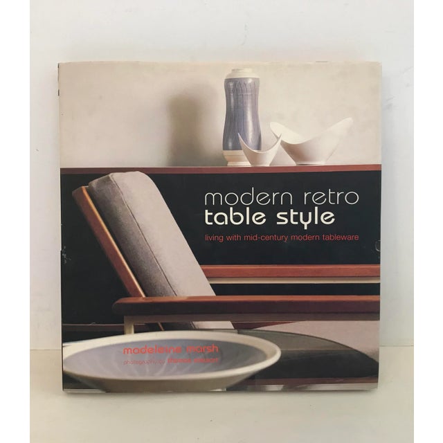 Paper Vintage Modern Retro Table Style Book For Sale - Image 7 of 7