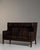 1970-1979 Denmark Deep Espresso Brown Two-Seat Leather Sofa For Sale In Greensboro - Image 6 of 11