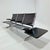 Herman Miller Tandem Sling Airport Seat Bench with Table by Charles & Ray Eames for Herman Miller, USA, 1960s For Sale - Image 4 of 12