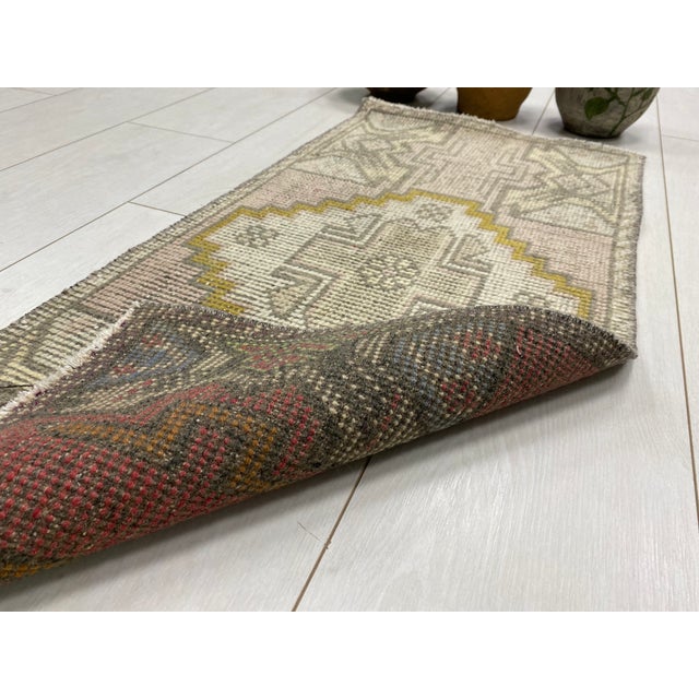 Oushak Turkish Antique Rug For Sale - Image 4 of 5