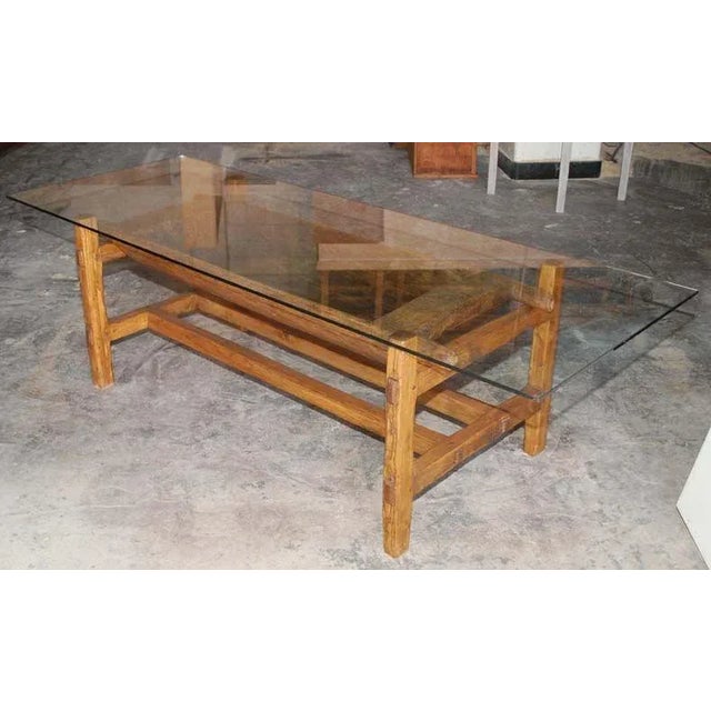 Mid 19th Century Large Antique Doughset Planter or Coffee Table For Sale - Image 5 of 10