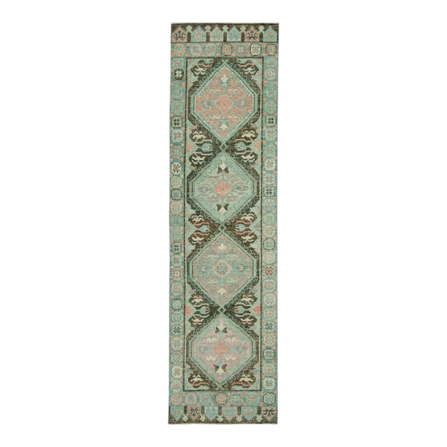 Turkish Oushak Rug 2'10" x 10'5" #20053 For Sale
