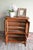 19th-century Dutch oak display cabinet, bookcase, shop cabinet, china cabinet, library cabinet, or gate cabinet. Height:...