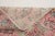 1970s Vintage Turkish Handmade Wool Cotton Pink Area Rug For Sale - Image 10 of 12