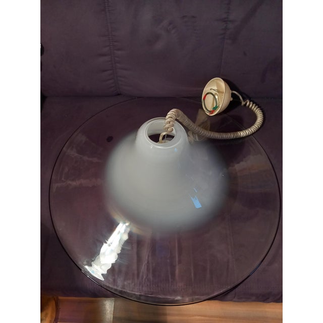 Murano Glass Pendant Lamp by Renato Toso for Leucos, 1970s For Sale - Image 15 of 18