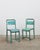 Vintage Belgian Industrial Metal Chairs - Set of Four For Sale - Image 4 of 6