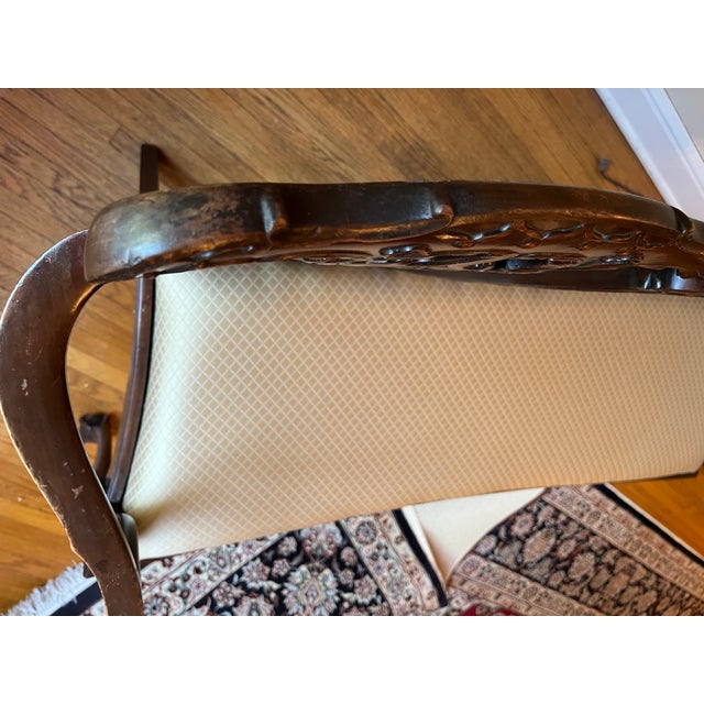 Circa 1800 Mahogany Triple Chair Settee For Sale - Image 9 of 12