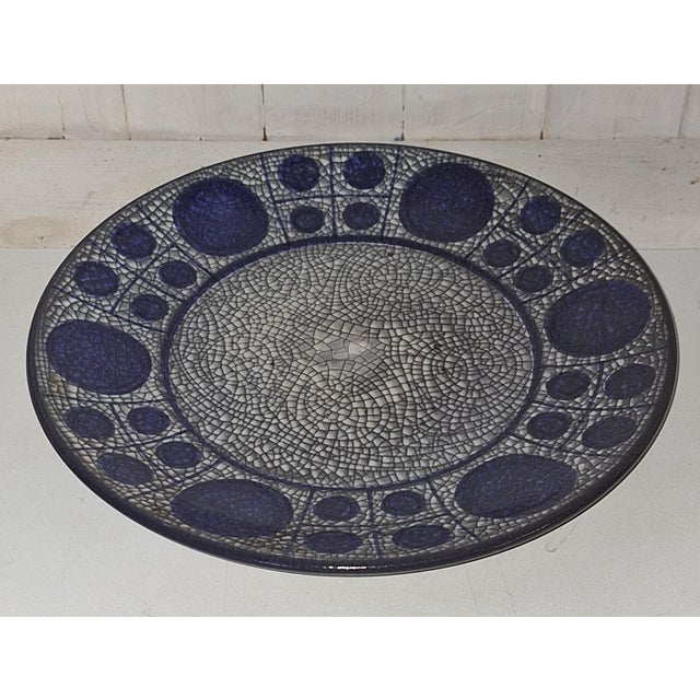 Ceramic Plate by Marianne Stark for Michael Andersen, 1980s, in Very Good conditions. Designed 1960 to 1969 This piece has...