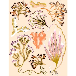 Seaweed Botanica (Sand) Giclee Print by Sarah Gordon For Sale