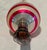 Vintage Small Silver and Pink Mercury Glass Tree Topper For Sale - Image 4 of 9