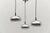 Mid-Century Modern Chrome 3-Light UFO Cascading Lamp, Germany, 1960s For Sale - Image 3 of 11