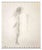 Leo Guida, Standing Nude, Pencil Drawing, 1970s For Sale