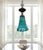 This one‑of‑a‑kind art glass pendant light is a sculptural statement piece that unites cut crystal, hand‑blown glass, and...