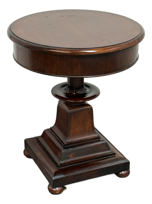 Ralph Lauren Home Anglesey Pedestal End Table