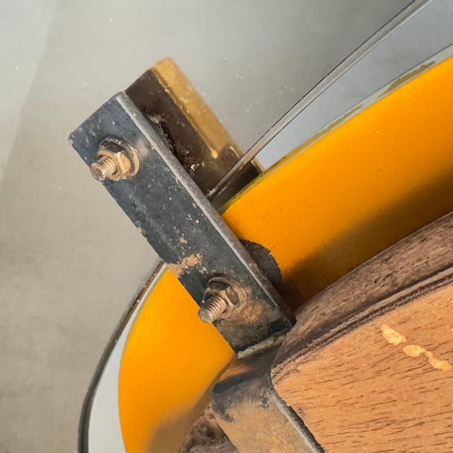 Asymmetrical Fumè Mirror attributed to Max Ingrand for Fontana Arte, Italy, 1958 For Sale - Image 11 of 15