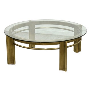 Brass Coffee Table For Sale