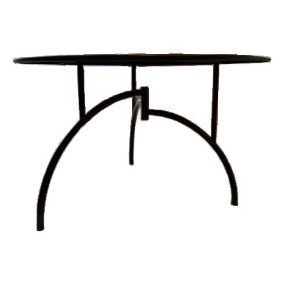 Philippe Starck Aleph Ubik for Driade 47" Sculptural Tripod Dining Table, 1990 (Original Catalog) For Sale