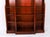 Vintage Sheraton Revival Breakfront Open Bookcase For Sale - Image 3 of 14