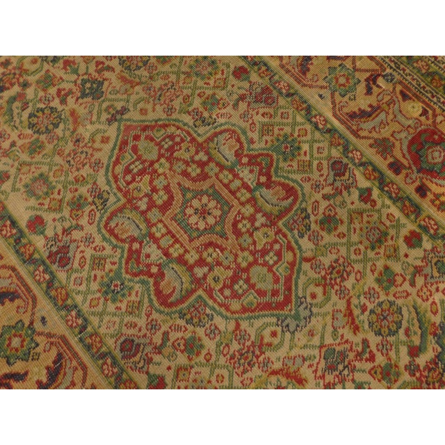 1960s Hand Knotted Vintage Turkish Rug For Sale - Image 5 of 10
