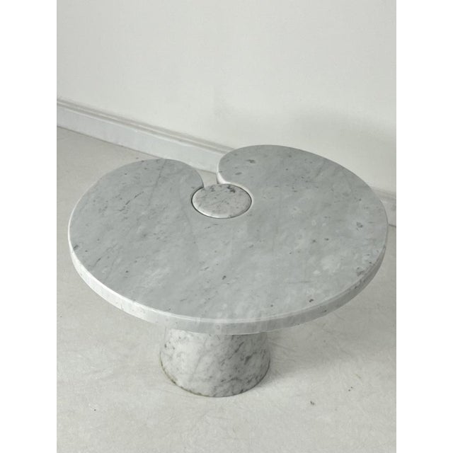 Carrara Marble Coffee Table by Angelo Mangiarotti for Skipper, 1971 For Sale - Image 6 of 12