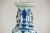Ceramic Large Chinese Blue and White Porcelain Vase with Hand-Painted Motifs For Sale - Image 7 of 12