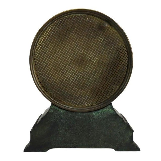 Copper Seth Thomas “Grand Model” Copper & Brass Automatic 8-Day Alarm Clock C1920 For Sale - Image 8 of 11