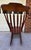 Traditional 1980s Hitchcock Oak Rocking Chair For Sale - Image 3 of 7