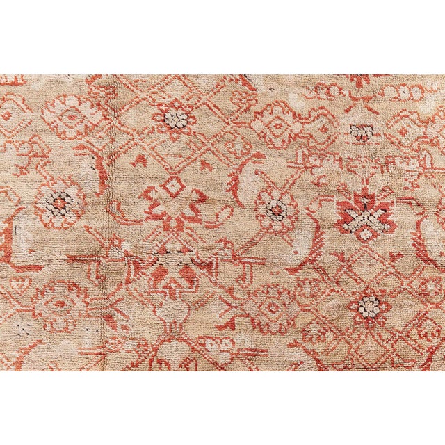 Turkish Early 20th Century Turkish Oushak Rug For Sale - Image 3 of 10