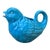 Late 20th Century Blue Bird Ceramic Creamer For Sale