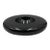 Sicart Italian Space-Age Black Ceramic Low Bowl / Centerpiece For Sale